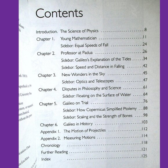 Book - Galileo Galilei: First Physicist, by James MacLachlan - Picture 2 of 13